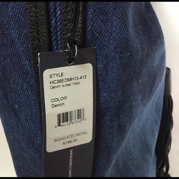 COPY - NWOT Rebecca Minkoff Isobel Denim Bag
